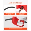 image:imageVEVOR Fuel Caddy 15 Gallon Fuel Tank Container with Gravity amp Hand Pump Modes Portable Fuel Tank with Wheels 10 ft Delivery Hose amp Manual Pump Gas Caddy for Motorboats ATVs Gasoline amp Diesel15 Gallon