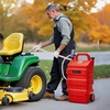 image:imageVEVOR Fuel Caddy 15 Gallon Fuel Tank Container with Gravity amp Hand Pump Modes Portable Fuel Tank with Wheels 10 ft Delivery Hose amp Manual Pump Gas Caddy for Motorboats ATVs Gasoline amp Diesel16 Gallon Electric