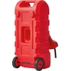 image:imageVEVOR Fuel Caddy 15 Gallon Fuel Tank Container with Gravity amp Hand Pump Modes Portable Fuel Tank with Wheels 10 ft Delivery Hose amp Manual Pump Gas Caddy for Motorboats ATVs Gasoline amp Diesel15 Gallon