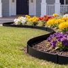 image:imageVEVOR Galvanized Steel Landscape Edging 6Pack 40 x 10 Inch Metal Edging for Landscaping with 8 Mounting Clips Heavy Duty Metal Garden Edge Border for Flower Bed Yard Pathway Black40 L x 8 H 6 Pack
