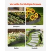 image:imageVEVOR Galvanized Steel Landscape Edging 6Pack 40 x 10 Inch Metal Edging for Landscaping with 8 Mounting Clips Heavy Duty Metal Garden Edge Border for Flower Bed Yard Pathway Black40 L x 6 H 6 Pack