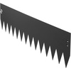 image:imageVEVOR Galvanized Steel Landscape Edging 6Pack 40 x 10 Inch Metal Edging for Landscaping with 8 Mounting Clips Heavy Duty Metal Garden Edge Border for Flower Bed Yard Pathway Black40 L x 8 H 6 Pack