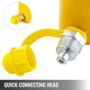 image:imageVEVOR Hydraulic Cylinder Jack 30Ton Solid Ram Hydraulic Cylinder 4Inch Stroke Single Acting Hydraulic Cylinder wQuick Connector Portable Hydraulic Solid Jack Industrial Lifting Jack Ram30T 2Inch