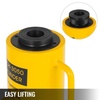 image:imageVEVOR Hydraulic Cylinder Jack 30Ton Solid Ram Hydraulic Cylinder 4Inch Stroke Single Acting Hydraulic Cylinder wQuick Connector Portable Hydraulic Solid Jack Industrial Lifting Jack Ram30T 2Inch
