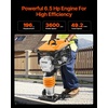 image:imageVEVOR Jumping Jack Compactor 65 HP Vibratory Rammer FuelPowered 196 cc Engine Tamper 3600 lbs Impact Force 26 Max Compaction Depth for Soil Gravel Footings Concrete Slabs and Foundations29 x 18