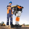 image:imageVEVOR Jumping Jack Compactor 65 HP Vibratory Rammer FuelPowered 196 cc Engine Tamper 3600 lbs Impact Force 26 Max Compaction Depth for Soil Gravel Footings Concrete Slabs and Foundations29 x 18