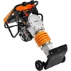 image:imageVEVOR Jumping Jack Compactor 65 HP Vibratory Rammer FuelPowered 196 cc Engine Tamper 3600 lbs Impact Force 26 Max Compaction Depth for Soil Gravel Footings Concrete Slabs and Foundations29 x 18