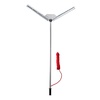 image:imageVEVOR Lake Weed Cutter Pond Aquatic Plant Cutting Tool with 48 in Max Cut Width Sharp and HeavyDuty Steel Blades Pond Rake with 30 ft Throw Rope for Cattail Phragmites Lilly Pads amp Chara2037in