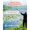 image:imageVEVOR Lake Weed Cutter Pond Aquatic Plant Cutting Tool with 48 in Max Cut Width Sharp and HeavyDuty Steel Blades Pond Rake with 30 ft Throw Rope for Cattail Phragmites Lilly Pads amp Chara2037in
