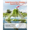 image:imageVEVOR Lake Weed Cutter Pond Aquatic Plant Cutting Tool with 48 in Max Cut Width Sharp and HeavyDuty Steel Blades Pond Rake with 30 ft Throw Rope for Cattail Phragmites Lilly Pads amp Chara24in