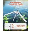 image:imageVEVOR Lake Weed Cutter Pond Aquatic Plant Cutting Tool with 48 in Max Cut Width Sharp and HeavyDuty Steel Blades Pond Rake with 30 ft Throw Rope for Cattail Phragmites Lilly Pads amp Chara3648in