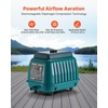 image:imageVEVOR Linear Air Pump 1110 GPH  Pond Aerator amp Septic Tank Pump for 10ft Deep Water  for Wastewater Treatment Fish Farms Hydroponics Aquariums Restaurants100W  140 LPM