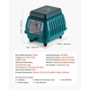 image:imageVEVOR Linear Air Pump 1110 GPH  Pond Aerator amp Septic Tank Pump for 10ft Deep Water  for Wastewater Treatment Fish Farms Hydroponics Aquariums Restaurants50W  70 LPM