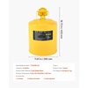 image:imageVEVOR Mental Container 5 Gallon Type I Yellow Metal Container for Liquid Material with Stainless Steel Flame Arrester SelfClosing Lid amp PE Funnel Carbon Steel Flammable Saving with Handle