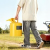 image:imageVEVOR Mental Container 5 Gallon Type I Yellow Metal Container for Liquid Material with Stainless Steel Flame Arrester SelfClosing Lid amp PE Funnel Carbon Steel Flammable Saving with Handle