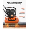image:imageVEVOR Plate Compactor 28 HP 785CC Gas Engine 5250 VPM 1920 lbs Force Vibratory Compaction Tamper with 187 x 118 inch Plate for Walkways Patios Asphalts Paver Landscaping EPA Compliant  1920 lbs Force Vibratory Compaction Tamper 187 x 118 in Plate Walkway Patio Asphalt Paver Landscaping EPA Compliant3543 x 1732 x 3622 in  900 x 440 x 920 mm