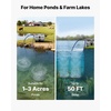 image:imageVEVOR Pond Aerators 67CFM Aeration System for Lakes up to 3 Acres 1 HP Air Compressor 4 Diffusers amp Four 100 Weighted Tubing Outdoor Pond Aeration Pump for Deep Water Oxygen Circulation52CFM2 Nano diffusers