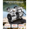 image:imageVEVOR Pond Aerators 67CFM Aeration System for Lakes up to 3 Acres 1 HP Air Compressor 4 Diffusers amp Four 100 Weighted Tubing Outdoor Pond Aeration Pump for Deep Water Oxygen Circulation67CFMNo diffuser
