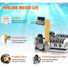 image:imageVEVOR Pond Aerators 67CFM Aeration System for Lakes up to 3 Acres 1 HP Air Compressor 4 Diffusers amp Four 100 Weighted Tubing Outdoor Pond Aeration Pump for Deep Water Oxygen Circulation2 diffusers