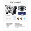 image:imageVEVOR Pond Aerators 67CFM Aeration System for Lakes up to 3 Acres 1 HP Air Compressor 4 Diffusers amp Four 100 Weighted Tubing Outdoor Pond Aeration Pump for Deep Water Oxygen Circulation52CFM2 Nano diffusers