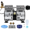 image:imageVEVOR Pond Aerators 67CFM Aeration System for Lakes up to 3 Acres 1 HP Air Compressor 4 Diffusers amp Four 100 Weighted Tubing Outdoor Pond Aeration Pump for Deep Water Oxygen Circulation52CFM1 diffuser