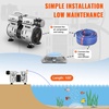 image:imageVEVOR Pond Aerators 67CFM Aeration System for Lakes up to 3 Acres 1 HP Air Compressor 4 Diffusers amp Four 100 Weighted Tubing Outdoor Pond Aeration Pump for Deep Water Oxygen Circulation1 diffuser