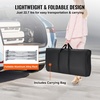 image:imageVEVOR Portable Tradeshow Podium Table 5118 x 1831 x 374 Display Exhibition Counter Stand Booth Fair with Wall Foldable Promotion Retail Bar Table Pop Up Podium with Storage Rack Carrying Bag51 Length