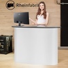 image:imageVEVOR Portable Tradeshow Podium Table 5118 x 1831 x 374 Display Exhibition Counter Stand Booth Fair with Wall Foldable Promotion Retail Bar Table Pop Up Podium with Storage Rack Carrying Bag51 Length