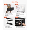 image:imageVEVOR Portable Tradeshow Podium Table 5118 x 1831 x 374 Display Exhibition Counter Stand Booth Fair with Wall Foldable Promotion Retail Bar Table Pop Up Podium with Storage Rack Carrying Bag435 x 154 x 398 inches