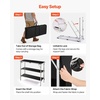 image:imageVEVOR Portable Tradeshow Podium Table 5118 x 1831 x 374 Display Exhibition Counter Stand Booth Fair with Wall Foldable Promotion Retail Bar Table Pop Up Podium with Storage Rack Carrying Bag433 x 152 x 348 inches