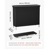 image:imageVEVOR Portable Tradeshow Podium Table 5118 x 1831 x 374 Display Exhibition Counter Stand Booth Fair with Wall Foldable Promotion Retail Bar Table Pop Up Podium with Storage Rack Carrying Bag433 x 152 x 348 inches