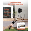 image:imageVEVOR Pressure Washer Hose Reel 60 ft x 14 inch Retractable Power HeavyDuty Steel Washer Hose Reel 4000PSI Max AutoRewinding Flexible WallFloor Mounted for Car WashingGardenFloor Cleaning50 ft x 38 inch  4000PSI