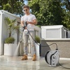 image:imageVEVOR Pressure Washer Hose Reel 60 ft x 14 inch Retractable Power HeavyDuty Steel Washer Hose Reel 4000PSI Max AutoRewinding Flexible WallFloor Mounted for Car WashingGardenFloor Cleaning65 ft x 14 inch  3200PSI