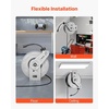 image:imageVEVOR Pressure Washer Hose Reel 60 ft x 14 inch Retractable Power HeavyDuty Steel Washer Hose Reel 4000PSI Max AutoRewinding Flexible WallFloor Mounted for Car WashingGardenFloor Cleaning65 ft x 14 inch  3200PSI