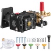image:imageVEVOR Pressure Washer Pump 1 Shaft Horizontal Triplex Plunger 3600 PSI 37 GPM Replacement Power Washer Pumps Kit with Siphon Tube Hardware Compatible with Simpson MorFlex 40224 40225 402264300 PSI