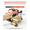 image:imageVEVOR Pressure Washer Pump 1 Shaft Horizontal Triplex Plunger 3600 PSI 37 GPM Replacement Power Washer Pumps Kit with Siphon Tube Hardware Compatible with Simpson MorFlex 40224 40225 402263600 PSI