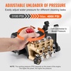 image:imageVEVOR Pressure Washer Pump 1 Shaft Horizontal Triplex Plunger 3600 PSI 37 GPM Replacement Power Washer Pumps Kit with Siphon Tube Hardware Compatible with Simpson MorFlex 40224 40225 402264000 PSI