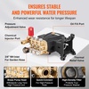 image:imageVEVOR Pressure Washer Pump 1 Shaft Horizontal Triplex Plunger 3600 PSI 37 GPM Replacement Power Washer Pumps Kit with Siphon Tube Hardware Compatible with Simpson MorFlex 40224 40225 402264000 PSI