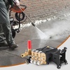 image:imageVEVOR Pressure Washer Pump 1 Shaft Horizontal Triplex Plunger 3600 PSI 37 GPM Replacement Power Washer Pumps Kit with Siphon Tube Hardware Compatible with Simpson MorFlex 40224 40225 402264200 PSI