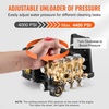 image:imageVEVOR Pressure Washer Pump 1 Shaft Horizontal Triplex Plunger 3600 PSI 37 GPM Replacement Power Washer Pumps Kit with Siphon Tube Hardware Compatible with Simpson MorFlex 40224 40225 402264400 PSI