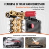 image:imageVEVOR Pressure Washer Pump 1 Shaft Horizontal Triplex Plunger 3600 PSI 37 GPM Replacement Power Washer Pumps Kit with Siphon Tube Hardware Compatible with Simpson MorFlex 40224 40225 402264400 PSI