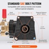 image:imageVEVOR Pressure Washer Pump 1 Shaft Horizontal Triplex Plunger 3600 PSI 37 GPM Replacement Power Washer Pumps Kit with Siphon Tube Hardware Compatible with Simpson MorFlex 40224 40225 402264300 PSI