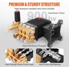 image:imageVEVOR Pressure Washer Pump 1 Shaft Horizontal Triplex Plunger 4000 PSI 40GPM Replacement Power Washer Pumps Kit with Hardware Compatible with Simpson MorFlex 40224 40225 40226 Santoprene1 Shaft