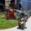 image:imageVEVOR Pressure Washer Pump 34 Horizontal Shaft 25003400 PSI 25 GPM  Replacement Assembly for GasPowered Cleaners Compatible with Honda Simpson RYOBI Briggs amp Stratton Subaru and Craftsman34 Shaft anodized surface