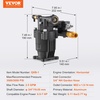 image:imageVEVOR Pressure Washer Pump 34 Horizontal Shaft 25003400 PSI 25 GPM  Replacement Assembly for GasPowered Cleaners Compatible with Honda Simpson RYOBI Briggs amp Stratton Subaru and Craftsman34 Shaft anodized surface