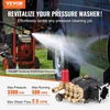 image:imageVEVOR Pressure Washer Pump 34 Horizontal Shaft 25003400 PSI 25 GPM  Replacement Assembly for GasPowered Cleaners Compatible with Honda Simpson RYOBI Briggs amp Stratton Subaru and Craftsman3300 PSI 5 Nozzles