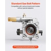 image:imageVEVOR Pressure Washer Pump 34 Shaft Horizontal 3100 PSI 235 GPM Replacement Power Washer Pumps Kit with Hardware and Siphon Tube Compatible with Simpson Honda TroyBilt Generac and Delta748x551787in