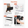 image:imageVEVOR Promotion Counter Table Portable Tradeshow Podium Table 3091 x 1496 x 7146 Display Exhibition Counter Stand Booth Fair with Wall Pop Up Podium with Storage RackCarrying Bag433 Length