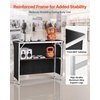 image:imageVEVOR Promotion Counter Table Portable Tradeshow Podium Table 3091 x 1496 x 7146 Display Exhibition Counter Stand Booth Fair with Wall Pop Up Podium with Storage RackCarrying Bag433 Length