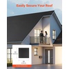 image:imageVEVOR Roll Roofing 15 x 25 ft 45 mil EPDM Rubber Roofing Long Lifespan amp WeatherResistant Withstands Harsh Temperatures Flexible amp Easy Installation Roof Underlayment for RVs Roofs Ponds15 ft x 15 ft